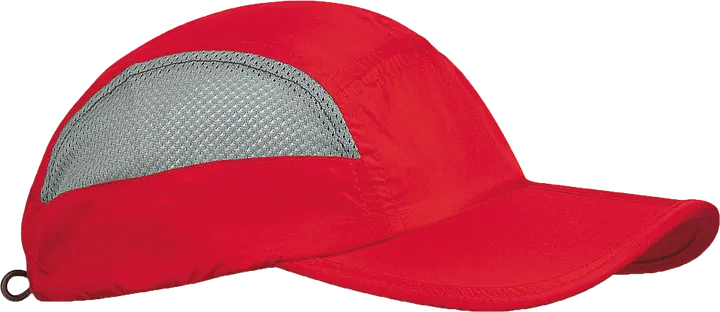 Casquette sport pliable Red / Grey