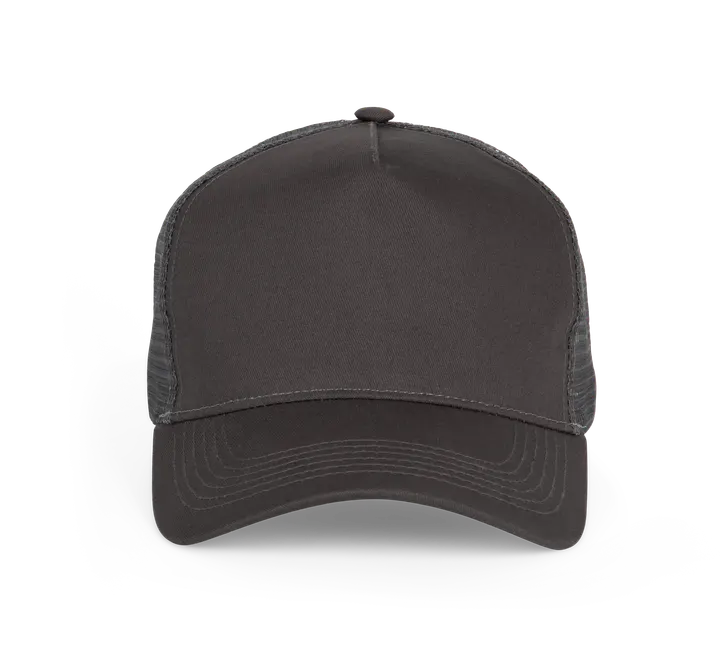 Trucker Cap – 5 Panels Dark Grey