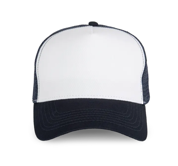 Trucker Cap – 5 Panels Navy / White
