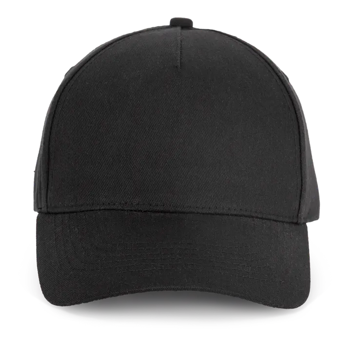 K-loop-Tracking Kappe aus recycelter Baumwolle und Polyester - 5 Panels Black
