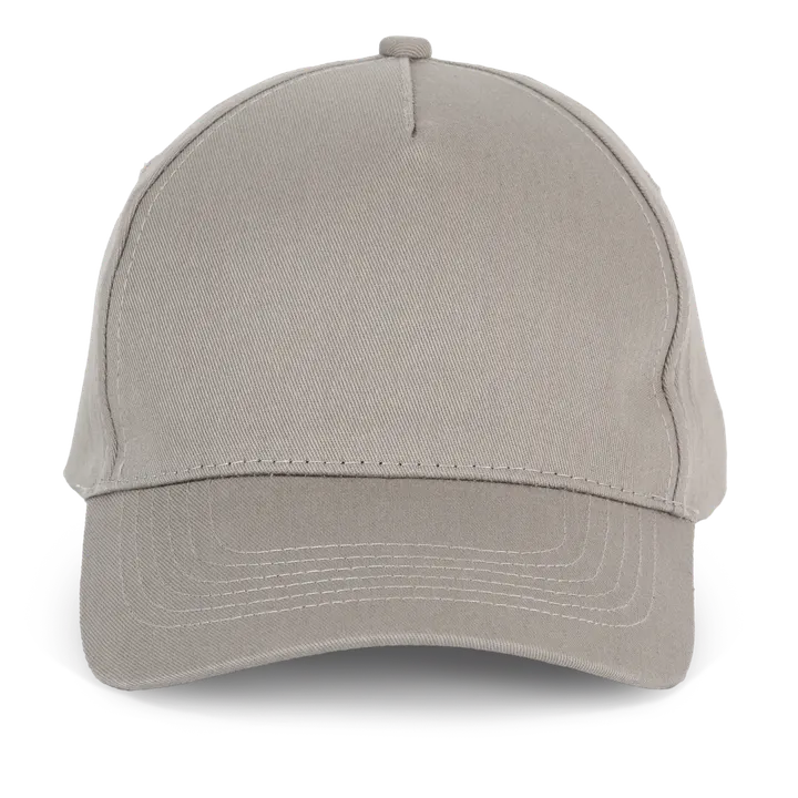 K-loop-Tracking Kappe aus recycelter Baumwolle und Polyester - 5 Panels Light Grey