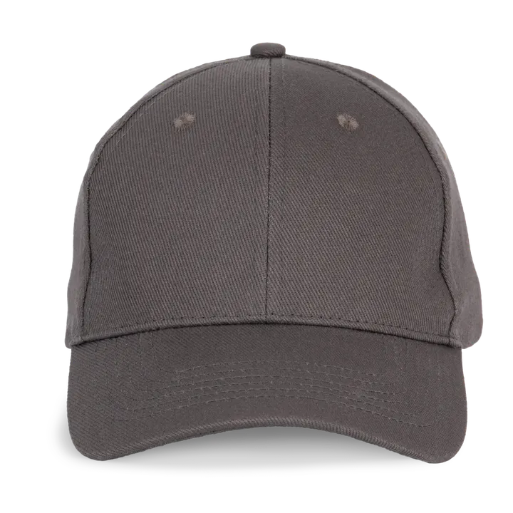 K-loop-Tracking Kappe aus recycelter Baumwolle und Polyester - 6 Panels Dark Grey