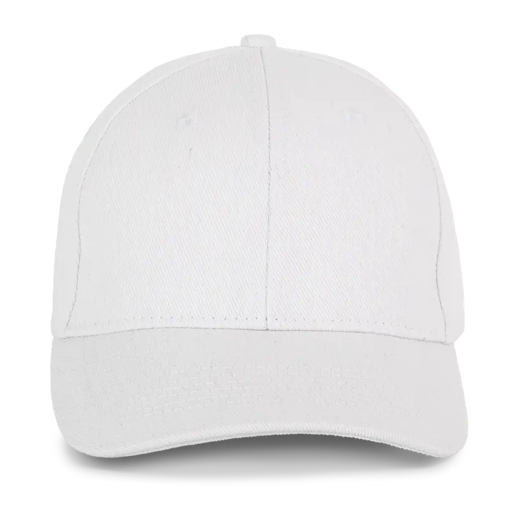 K-loop-Tracking Kappe aus recycelter Baumwolle und Polyester - 6 Panels White