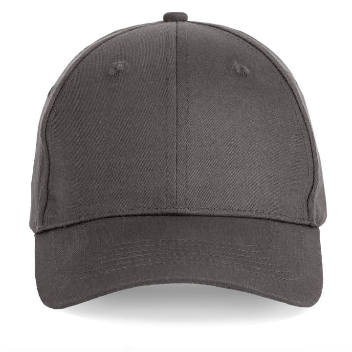 K-loop-Tracking Kappe aus recycelter Baumwolle und Polyester - 6 Panels Dark Grey