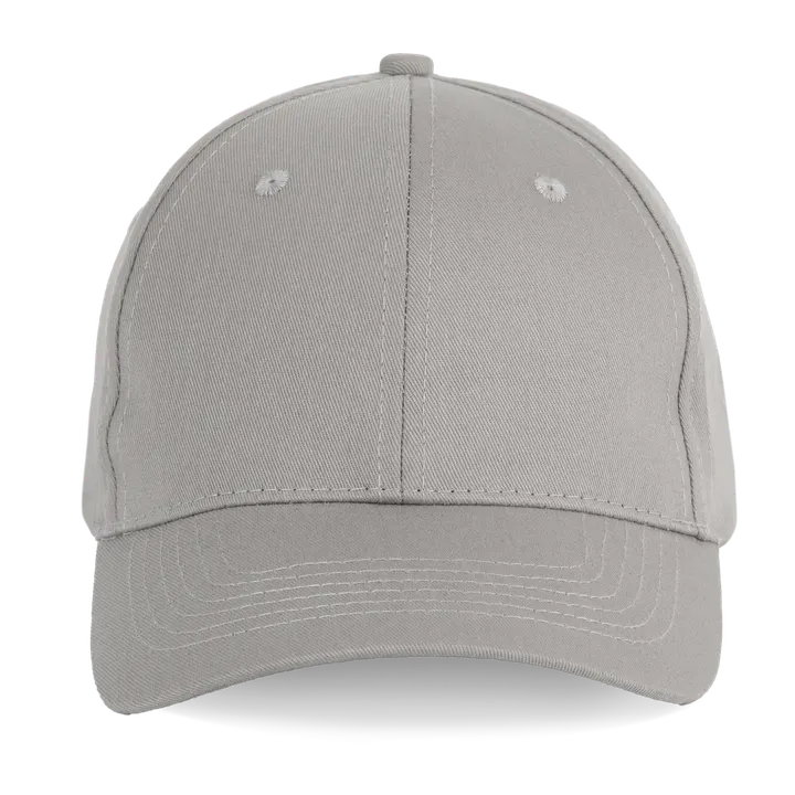 K-loop-Tracking Kappe aus recycelter Baumwolle und Polyester - 6 Panels Light Grey