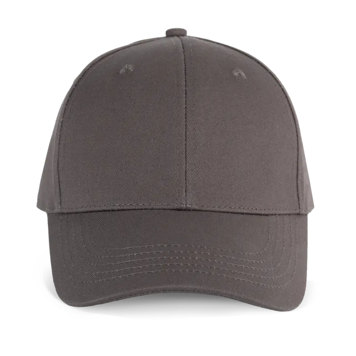 6-Panel-Kappe - K-up Gold Label Misty Grey