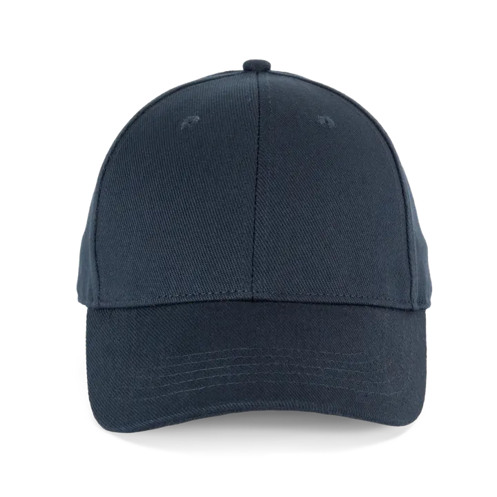 Casquette en coton bio 6 panneaux - K-up Gold Label Navy