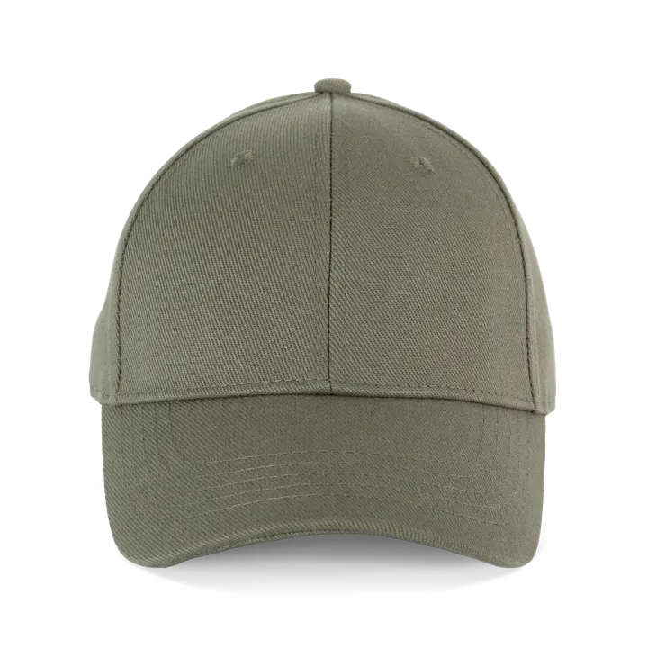 Casquette en coton bio 6 panneaux - K-up Gold Label Pale Khaki