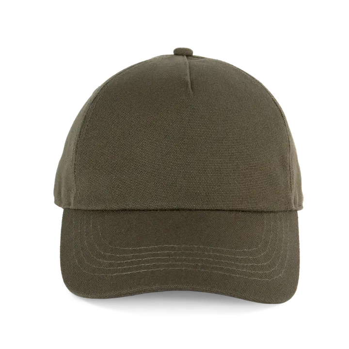 5-Panel-Kappe aus Canvas – K-up Gold Label Evergreen