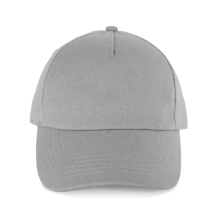 5-Panel-Kappe aus Canvas – K-up Gold Label Harbor Grey