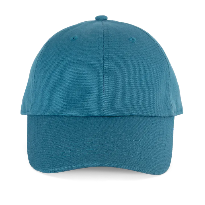 Casquette en toile de coton 6 panneaux - K-up Gold Label Cadet Blue