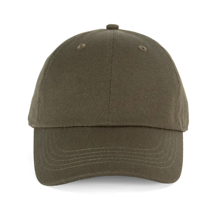 Casquette en toile de coton 6 panneaux - K-up Gold Label Evergreen
