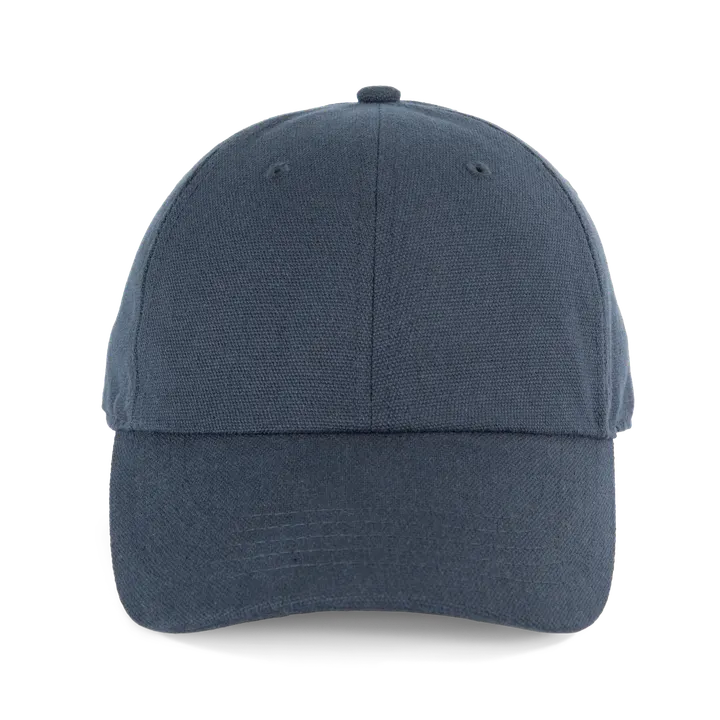 Casquette en toile de coton 6 panneaux - K-up Gold Label Navy