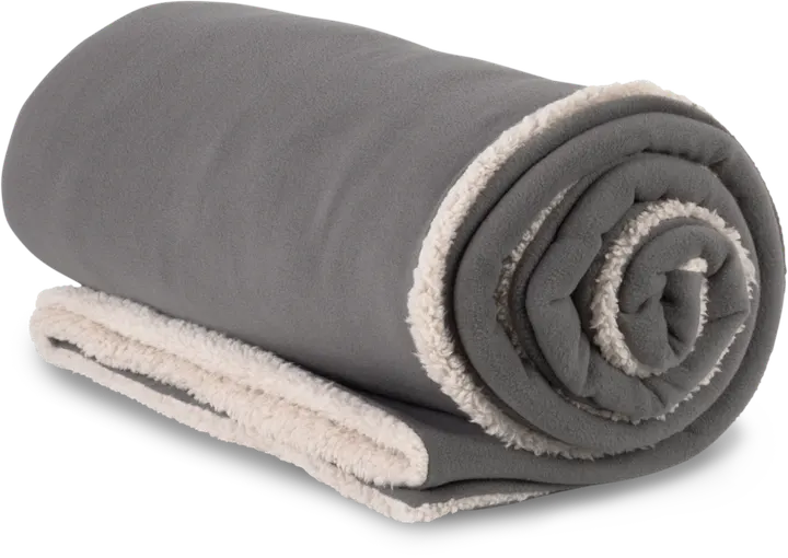Plaid sherpa Steel Grey