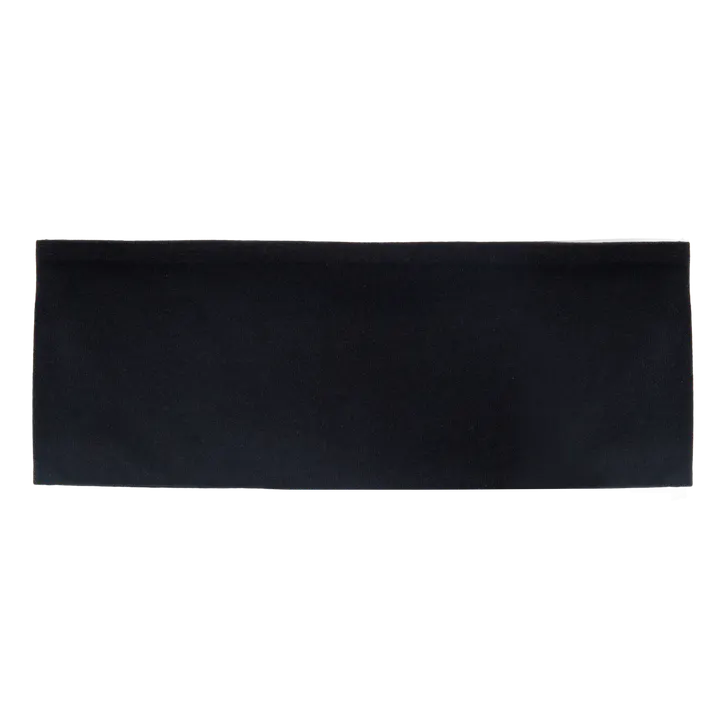 Stirnband aus Bio-Baumwolle Black