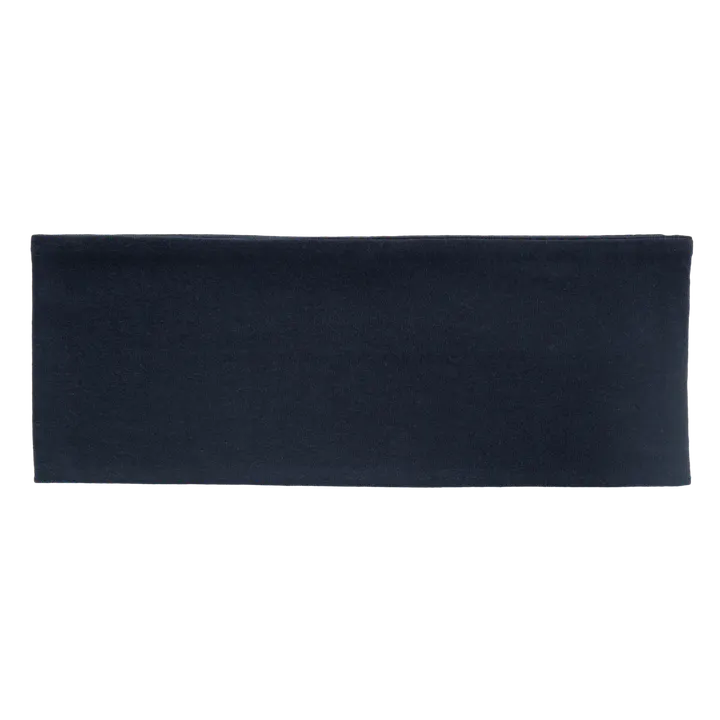 Stirnband aus Bio-Baumwolle Navy