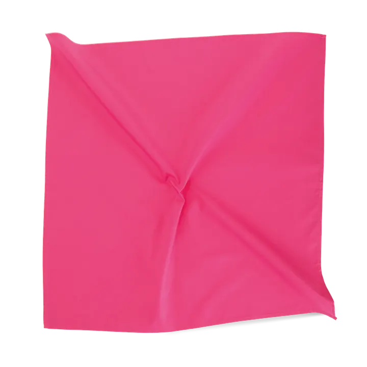 Bandana carré Glow Pink