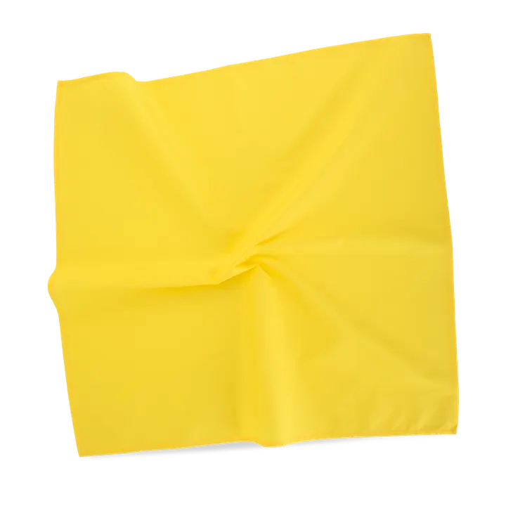 Bandana carré Peppy Yellow
