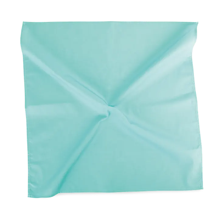 Bandana carré Turquoise Green