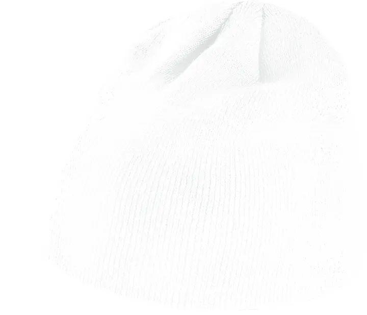 Beanie Strickmütze White
