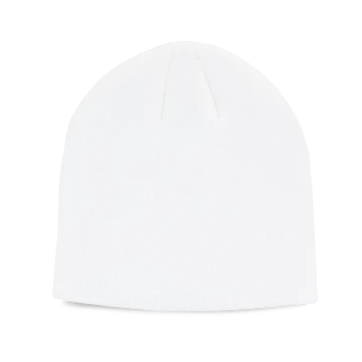Kinder Strickmütze White