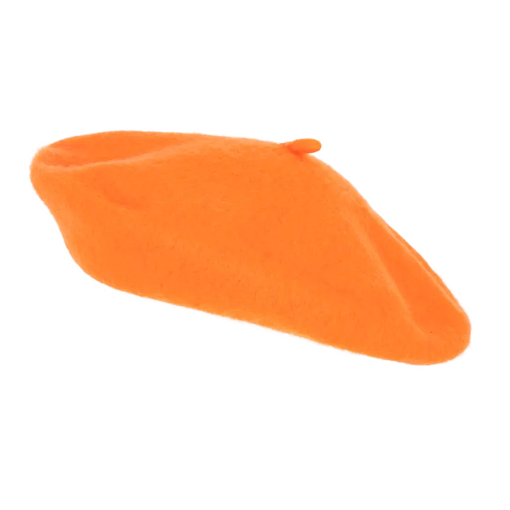 Baskenmütze Flame Orange