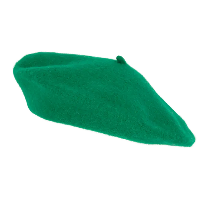 Baskenmütze Kelly Green