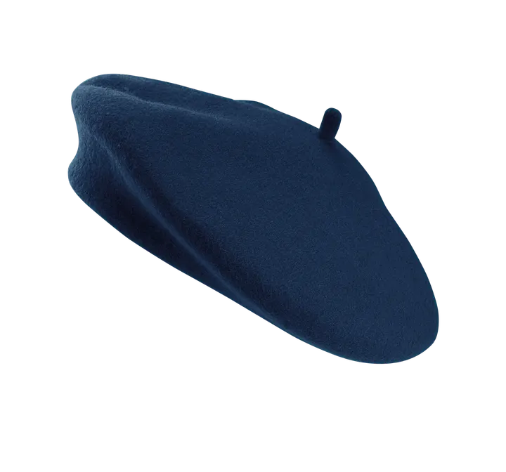 Baskenmütze Navy