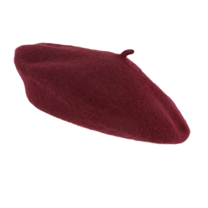 Baskenmütze Wine Purple