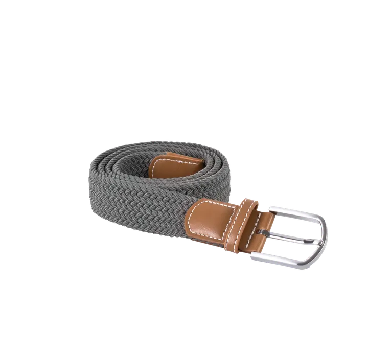 Ceinture tressée élastiquée Dark Grey