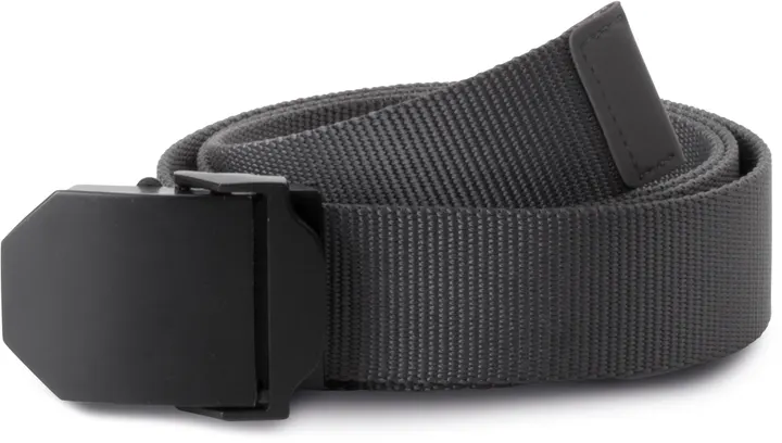Metallschnalle Gürtel Dark Grey / Black