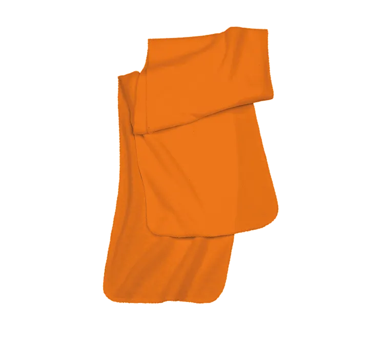 Fleece-Schal Orange