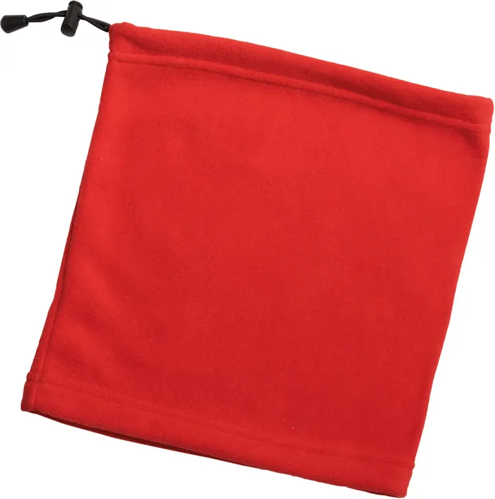 Schlauchschal aus Fleece Red