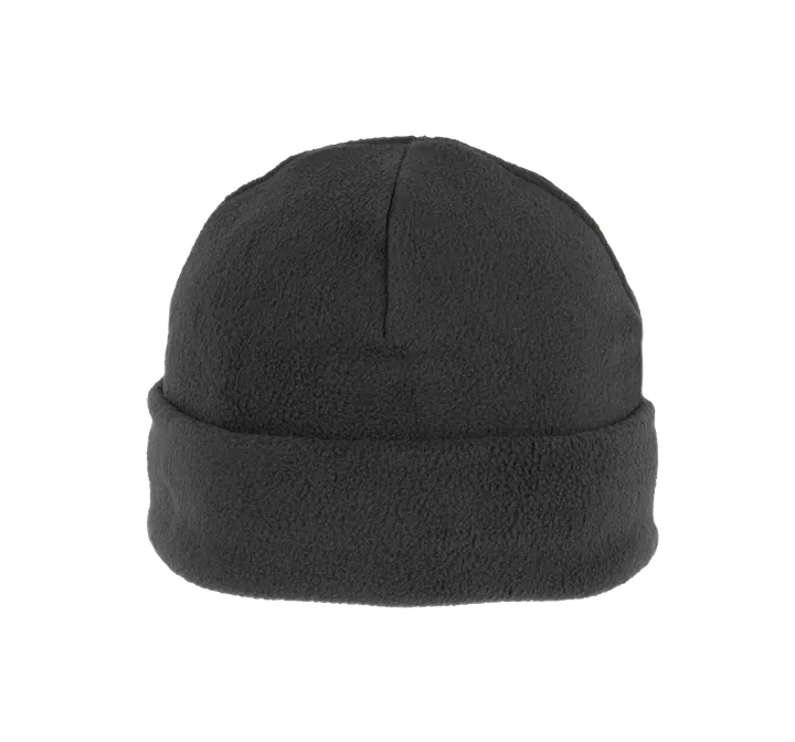 Bonnet recyclé micropolaire avec revers Dark Grey