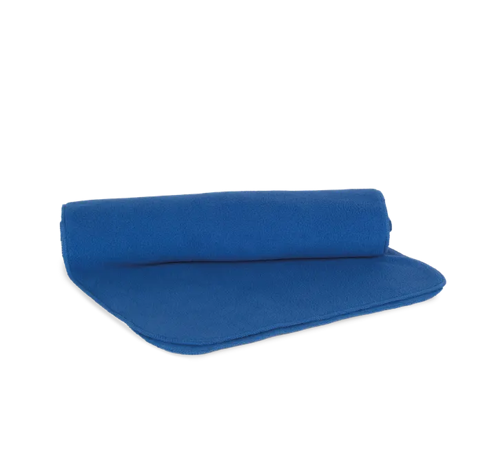 Recycelte Schal aus Mikrofleece Royal Blue