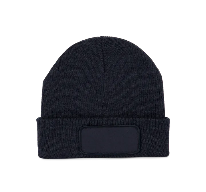 Bonnet recyclé avec patch Navy