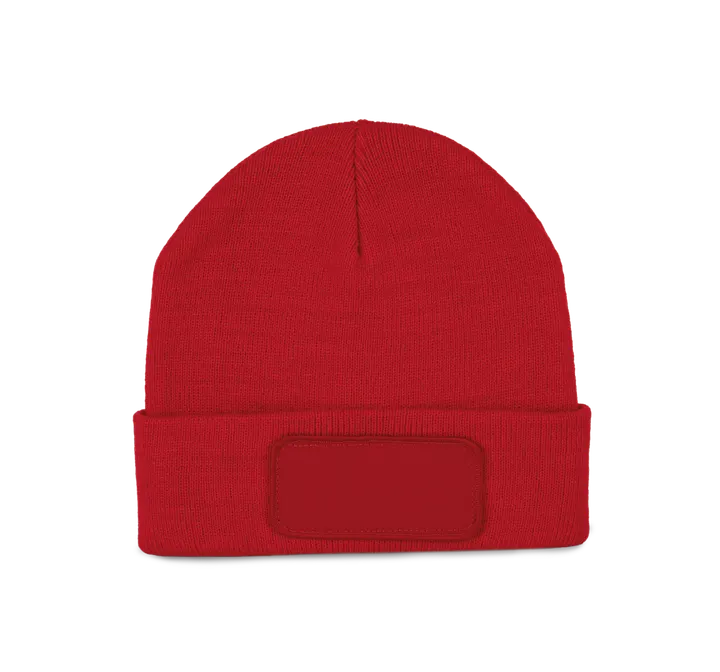 Bonnet recyclé avec patch Red