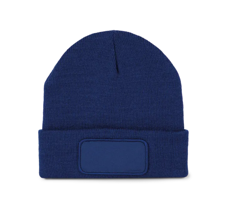 Bonnet recyclé avec patch et doublure Thinsulate™ Royal Blue