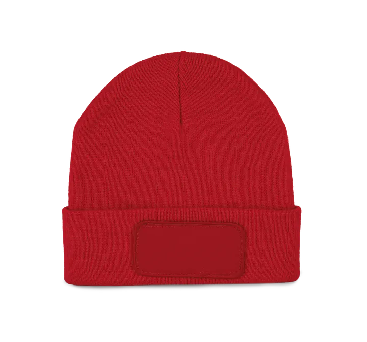 Mütze mit Patch Red