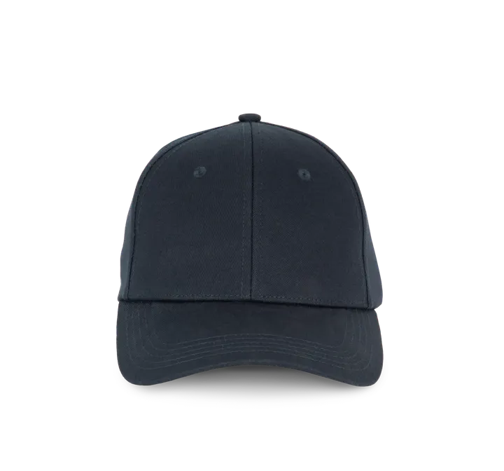 6-Panel-Kappe aus recycelter Baumwolle Navy
