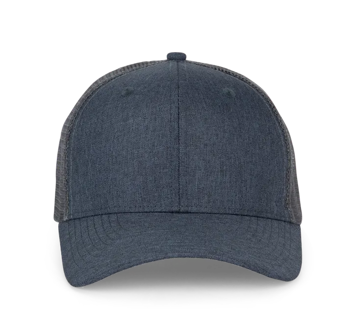 Trucker Cap - 6 Panels Abyss Blue Heather