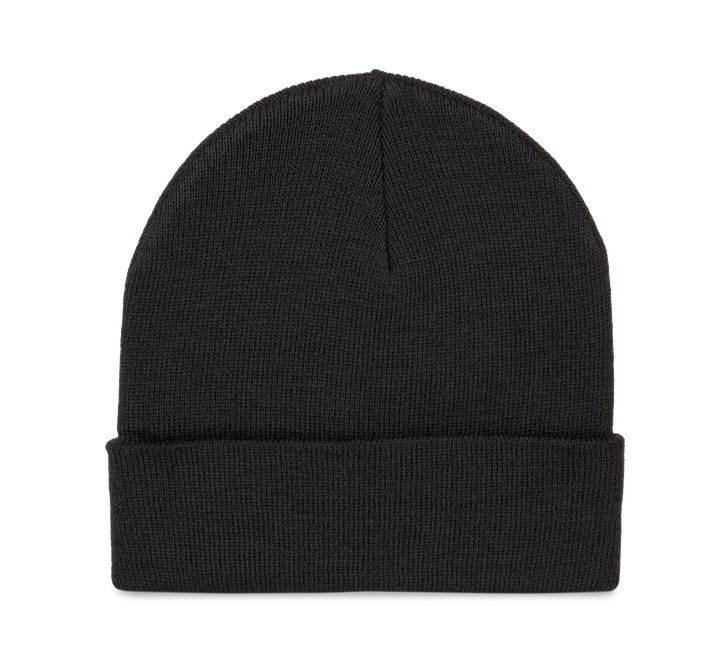 Bonnet à maille fine Black