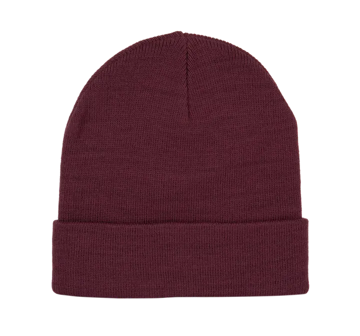 Bonnet à maille fine Dark Cherry