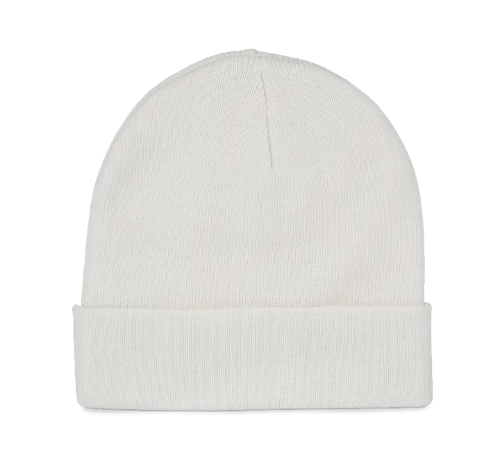 Bonnet à maille fine Off White