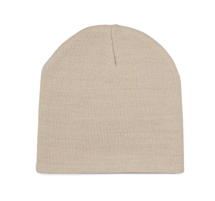 Bonnet à maille fine Light Sand