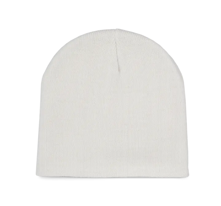 Bonnet à maille fine Off White