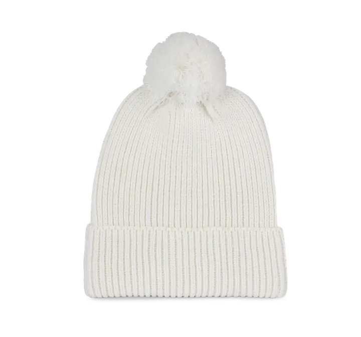 Bommelmütze Off White