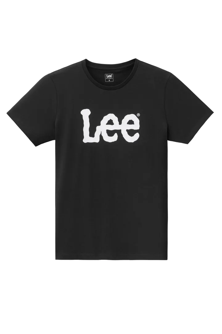 T-shirt Logo Lee Black
