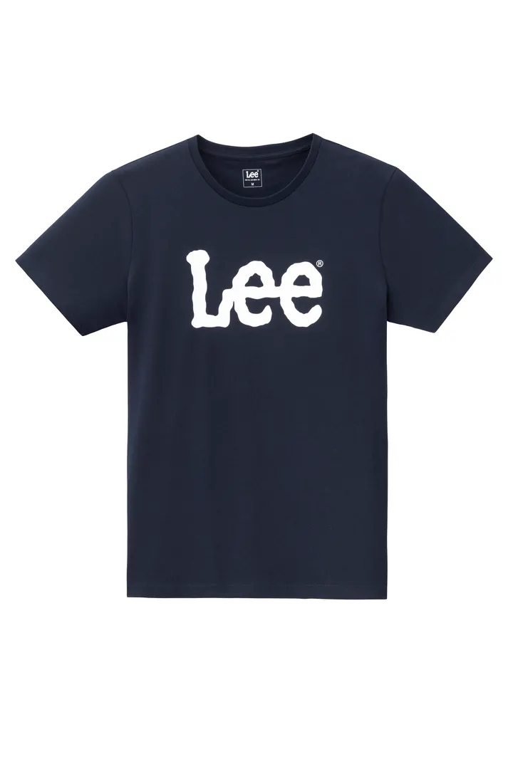T-shirt Logo Lee Navy