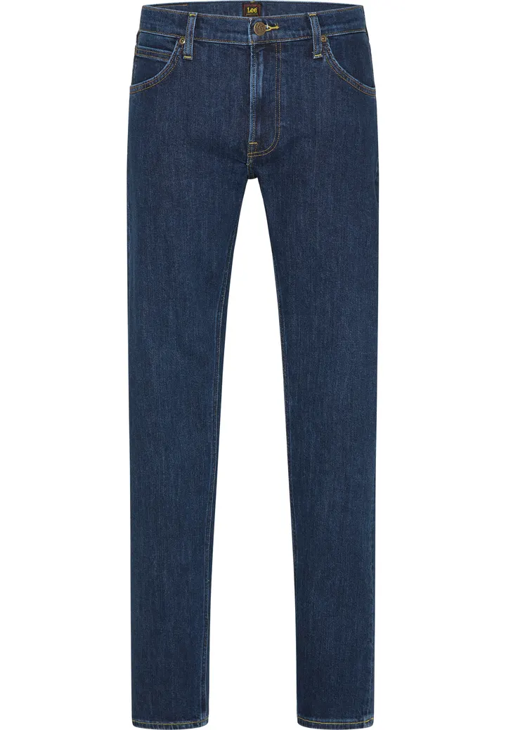Jean homme Daren zip Deep Dark Stone